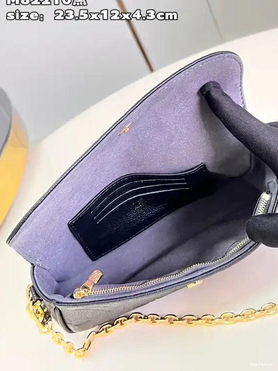 Cheap Wallet on Chain VUITTON LOUIS Ivy 0513